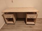 Lifetime bureau whitewash, Ophalen, Met wielen, Gebruikt, Bureau