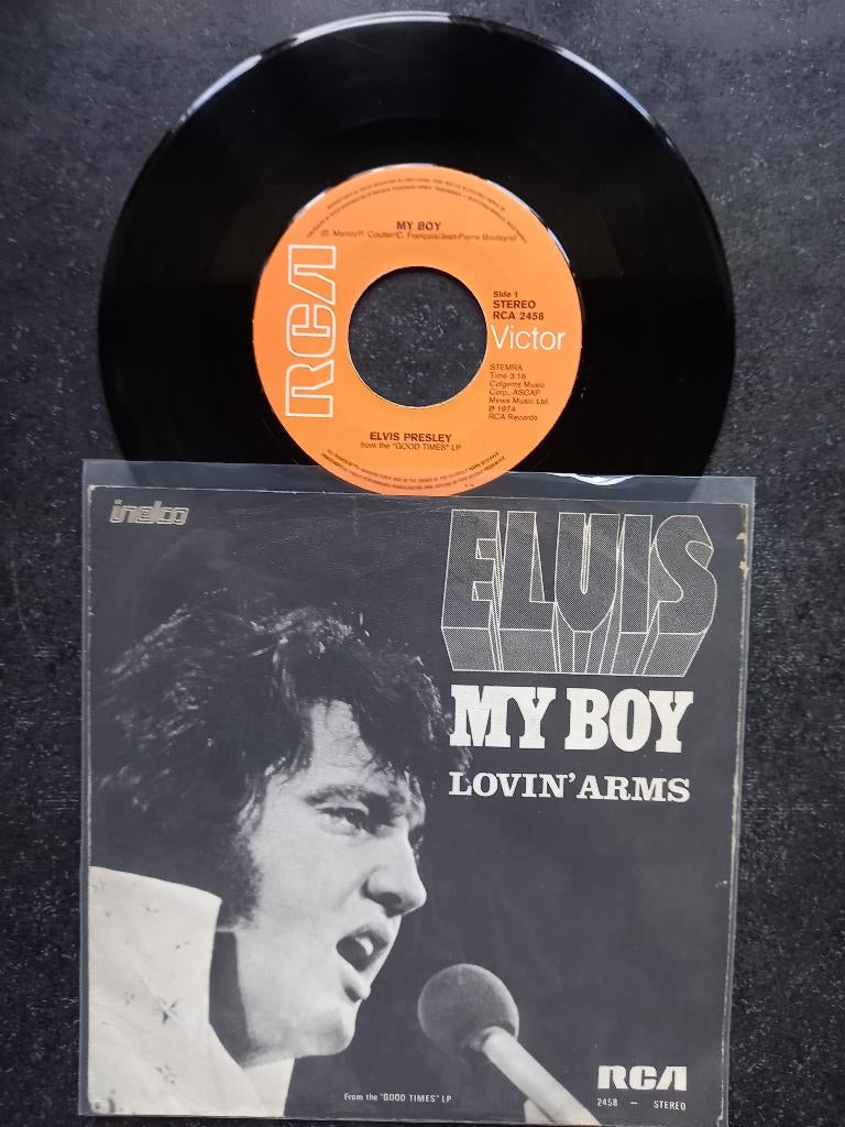 Elvis Presley - My Boy 1974, Cd's en Dvd's, Vinyl Singles, Gebruikt, 7 inch, Single, Ophalen of Verzenden