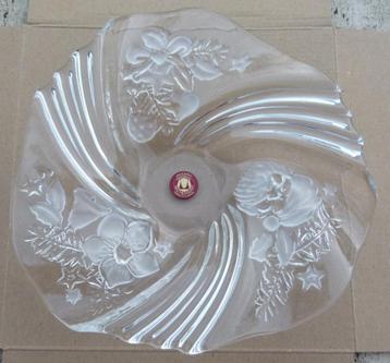  Walther Glas Serveer schaal Christmas Season beschikbaar voor biedingen