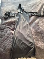 Heksenjurk zwart 128 incl hoed - carnaval, Ophalen of Verzenden