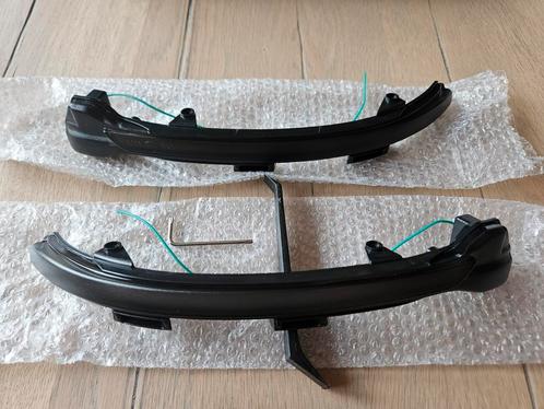 Dynamische LED spiegel knipperlichten Golf 7 smoke-oran/blue, Auto-onderdelen, Verlichting, Volkswagen, Nieuw, Ophalen of Verzenden