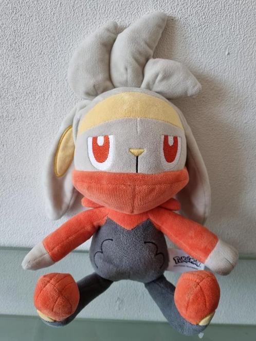 Orig, Pokèmon, Nintendo, RABOOT, 40cm, Label2022, Nieuw!, Kinderen en Baby's, Speelgoed | Knuffels en Pluche, Nieuw, Overige typen