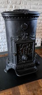 Antieke Petit Godin Houtkachel, Ophalen, Gebruikt, Vrijstaande haard, Houthaard