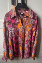 Shoeby Blouse XS-S Roze Oranje All Overprint, Kleding | Dames, Ophalen of Verzenden, Zo goed als nieuw, Maat 34 (XS) of kleiner