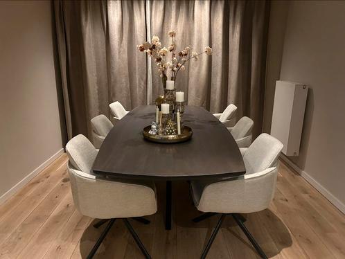 SUPERSALE EETSTOEL BEIGE BY CHEFMEUBEL, Huis en Inrichting, Stoelen, Nieuw, Vijf, Zes of meer stoelen, Stof, Overige kleuren, Ophalen