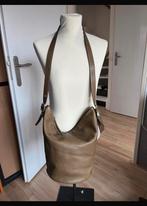 Coach tas leer, Sieraden, Tassen en Uiterlijk, Tassen | Damestassen, Ophalen of Verzenden, Zo goed als nieuw, Groen, Handtas