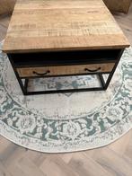 Salontafel mango hout, Huis en Inrichting, Tafels | Salontafels, Ophalen, 50 tot 100 cm, Industrieel., Vierkant
