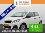 Peugeot 108 1.0 e-VTi Access € 5.888,00, Auto's, Peugeot, Nieuw, Origineel Nederlands, 4 stoelen, 3 cilinders