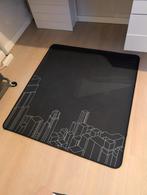 2 Ikea Bureaustoel Matten - Stapelbaar, Ophalen, Gebruikt, 50 tot 100 cm, Zwart