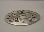 Zilveren vintage hanger Keltische knoop nr.1248, Verzenden, Zo goed als nieuw, Kruis of Symbool, Zilver