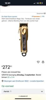 WAHL magic clip gold, Witgoed en Apparatuur, Persoonlijke-verzorgingsapparatuur, Ophalen, Zo goed als nieuw, Haarverzorging