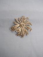 Design broche van wellicht zilver met inleg - 20e eeuw, Sieraden, Tassen en Uiterlijk, Broches, Overige materialen, 4 tot 7 cm