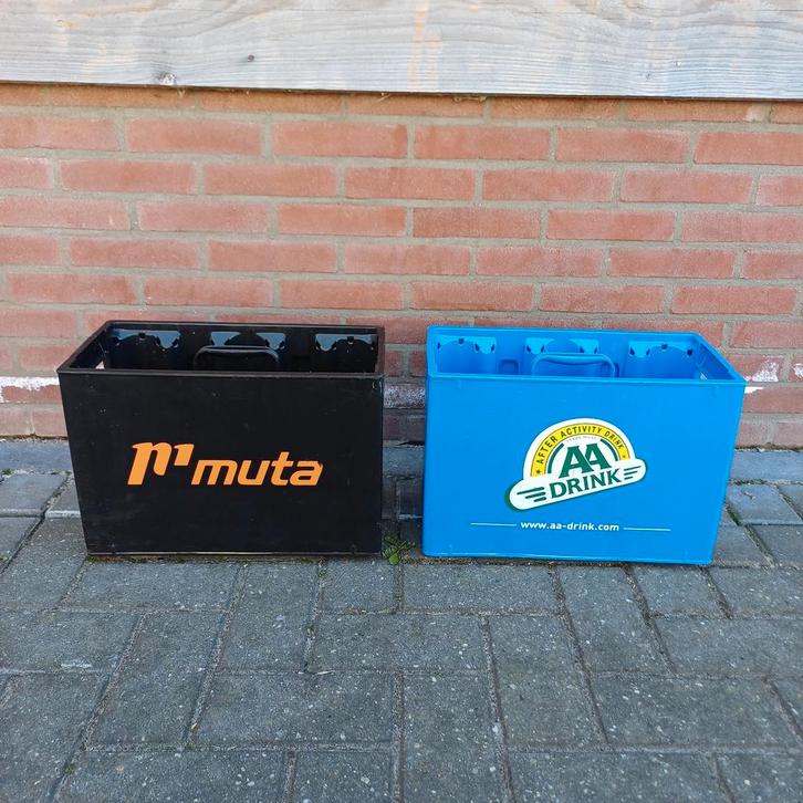 2 x bidon kratten, Sport en Fitness, Bidons, Gebruikt, Ophalen