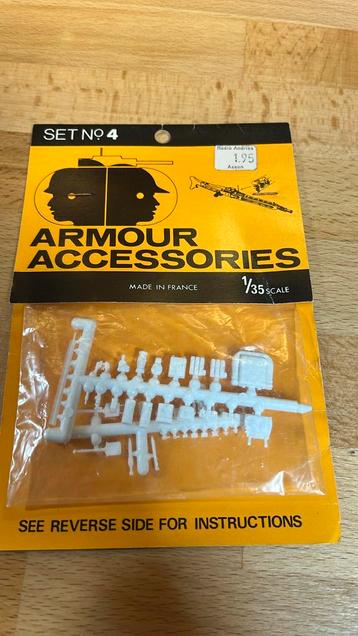 Armour accessories 1/35 beschikbaar voor biedingen