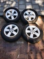 Vw polo winterbanden 2G 5x100 5 x 100 continental alu velgen, Ophalen of Verzenden