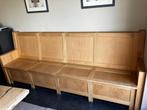 Bank incl. bergruimte, ombouw radiator, Ophalen, Zo goed als nieuw
