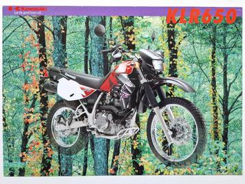 Kawasaki folders van de KLR - KMX - KLE500 modellen beschikbaar voor biedingen