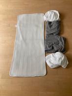 Aerosleep topper + 4 hoeslakens, Gebruikt, Jongetje of Meisje, Ophalen of Verzenden, Wit