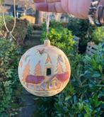 Kerstbal ophangen of neerzetten met waxinelichtje ✨, Ophalen of Verzenden, Zo goed als nieuw