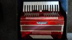 Accordeon 96 bas, Muziek en Instrumenten, Accordeons, Gebruikt, Toetsaccordeon, 96-bas, Met riemen