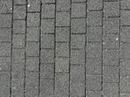 100m2 gebruikte beton klinkers 20x20x8cm zwart, Ophalen, Gebruikt, Klinkers, 10 m² of meer