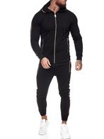 SALES! 1224 Zwarte slim tapered joggingpak maat XS, Zwart, Nieuw, Ophalen of Verzenden, Algemeen