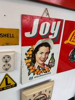 Vintage Joy Sinas Reclamebord, Reclamebord, ., Ophalen of Verzenden, .