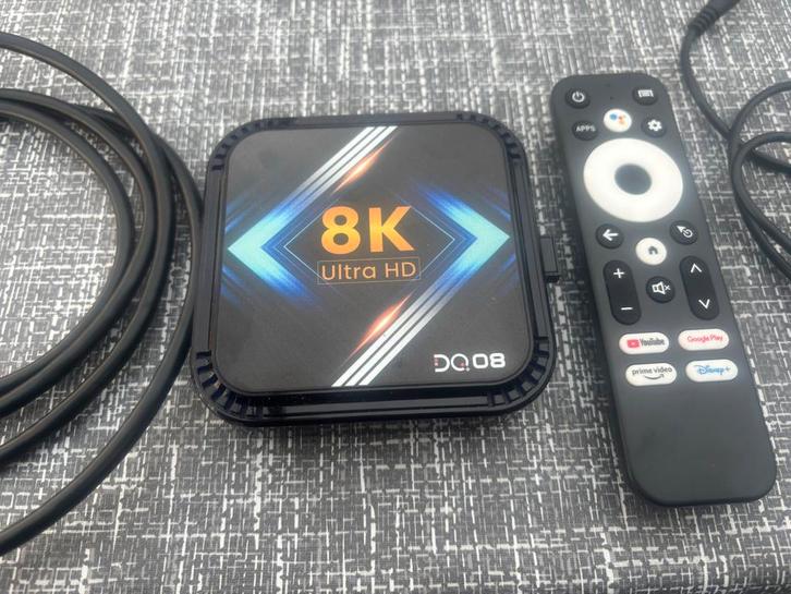 8K iptv  Kastje - Nieuwstaat!, Audio, Tv en Foto, Mediaspelers, Zo goed als nieuw, Zonder harde schijf, HDMI, Ophalen of Verzenden