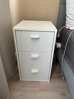 Nachtkastje ladekastje 2 stuks, Huis en Inrichting, Kasten | Ladekasten, Ophalen, Minder dan 50 cm, 1 of 2 laden, Zo goed als nieuw