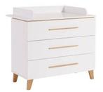 Paidi Transland Commode Vito Mira - Krijtwit/Eiken, Ophalen, 70 cm of meer, Zo goed als nieuw, 75 tot 100 cm