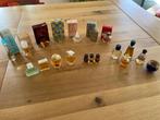 Collectie miniatuur parfumflesjes diverse merken, Ophalen of Verzenden, Zo goed als nieuw, Miniatuur, Gevuld