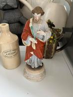 Frans heilig beeld Saint jozef St joseph biscuit brocante, Ophalen of Verzenden
