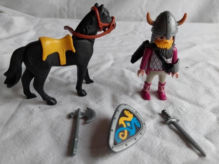 Playmobil 3158 Viking Hoofdman II, Kinderen en Baby's, Speelgoed | Playmobil, Gebruikt, Complete set, Ophalen of Verzenden