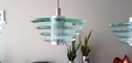 Halogeen hanglamp, Ophalen, Zo goed als nieuw, Glas, Modern