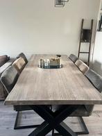 Complete set: Eettafel, salontafel, tv meubel en 6 stoelen, Huis en Inrichting, Ophalen of Verzenden