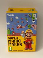 Spel Super Mario Maker boxed Nintendo Wii U, Spelcomputers en Games, Ophalen, Zo goed als nieuw, Sport, 3 spelers of meer
