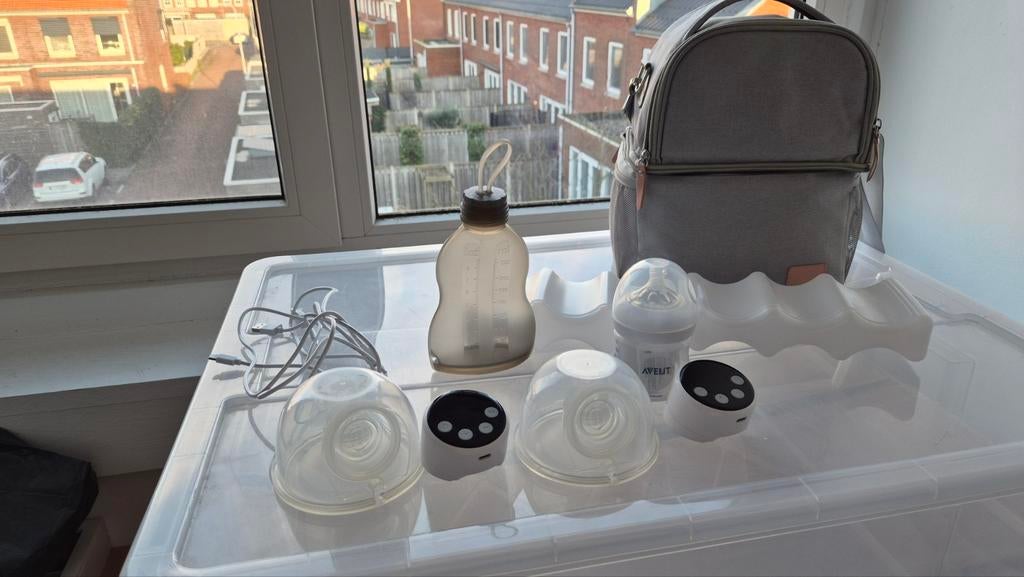 Easy baby elektrische Borstkolf - Oplaadbaar, Kinderen en Baby's, Babyvoeding en Toebehoren, Ophalen of Verzenden, Gebruikt, Borstkolf