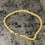 14 karaat gouden rope koord armband nieuw, Sieraden, Tassen en Uiterlijk, Armbanden, Nieuw, Goud, Ophalen of Verzenden