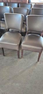 Stoelen horeca restaurant bistro, Huis en Inrichting, Stoelen, Ophalen, Gebruikt, Bruin, Geen