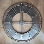 Mooie industriële wandklok met cijfers, Ophalen, Zo goed als nieuw, Analoog, Wandklok