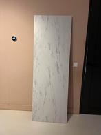 Ikea marmerlook tafelblad - 186x63.5 cm, Gebruikt, Rechthoekig, Overige houtsoorten, 50 tot 100 cm