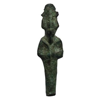 Egyptisch bronzen beeldje figuur van Osiris beschikbaar voor biedingen