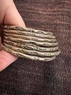 Cuffarmbanden - Native American Design - 7 stuks, Sieraden, Tassen en Uiterlijk, Armbanden, Ophalen of Verzenden, Gebruikt, Zilver