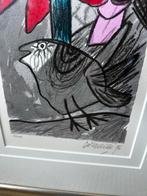 Corneille Zeefdruk - Kleurrijke Abstractie, Verzenden