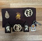 Set Genie, baretemblemen kraagspiegels halsdoek, Verzamelen, Ophalen, Landmacht, Nederland, Embleem of Badge