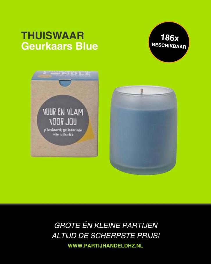 Diversen Geurkaarsen, Huis en Inrichting, Woonaccessoires | Kandelaars en Kaarsen, Nieuw, Kaars, Minder dan 25 cm, Overige materialen