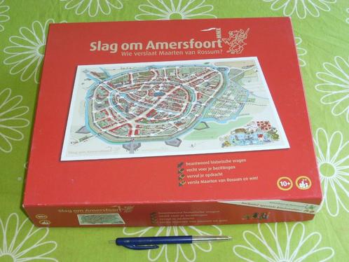 Slag om Amersfoort - Wie verslaat Maarten van Rossem?, Hobby en Vrije tijd, Gezelschapsspellen | Bordspellen, Zo goed als nieuw