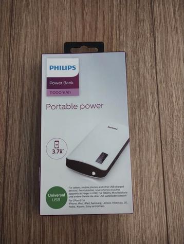 Power Bank 11000mAh Phillips DLP6006/97, nieuw beschikbaar voor biedingen