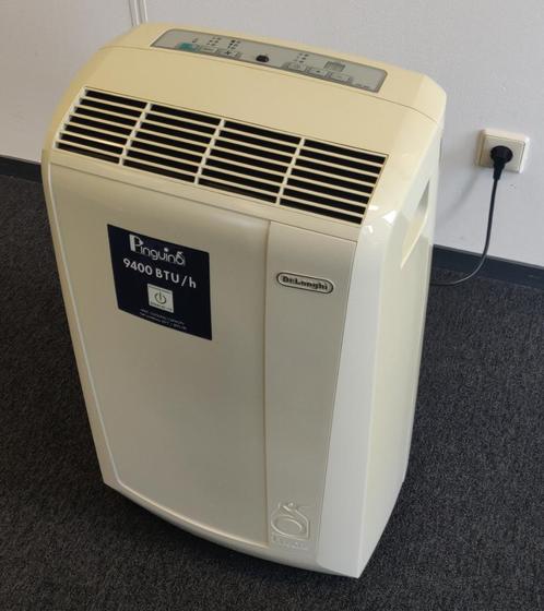 Mobiele airco DeLonghi PAC N81 (9400 BTU), Witgoed en Apparatuur, Airco's, Zo goed als nieuw, Mobiele airco, 60 tot 100 m³, 3 snelheden of meer