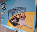 Adori honden bench 2 schuifdeurs maat M zgan, Dieren en Toebehoren, Ophalen, Zo goed als nieuw